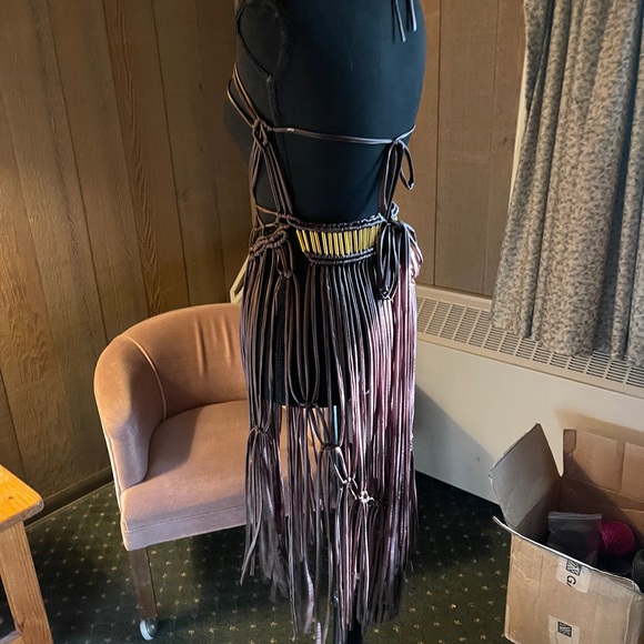 Handmade Macramé Rope Dress GoodVibeGoda Original Design - Picture 8 of 16